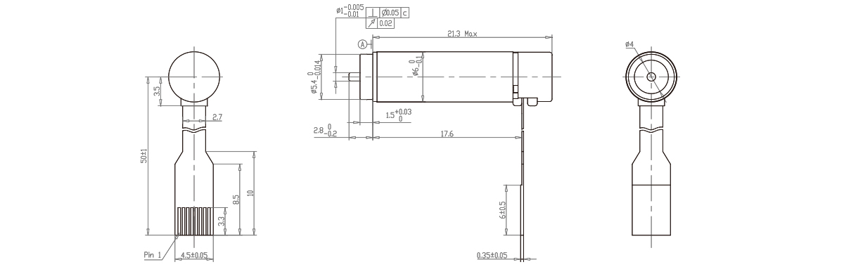 6mm無(wú)刷空心杯電機(jī)